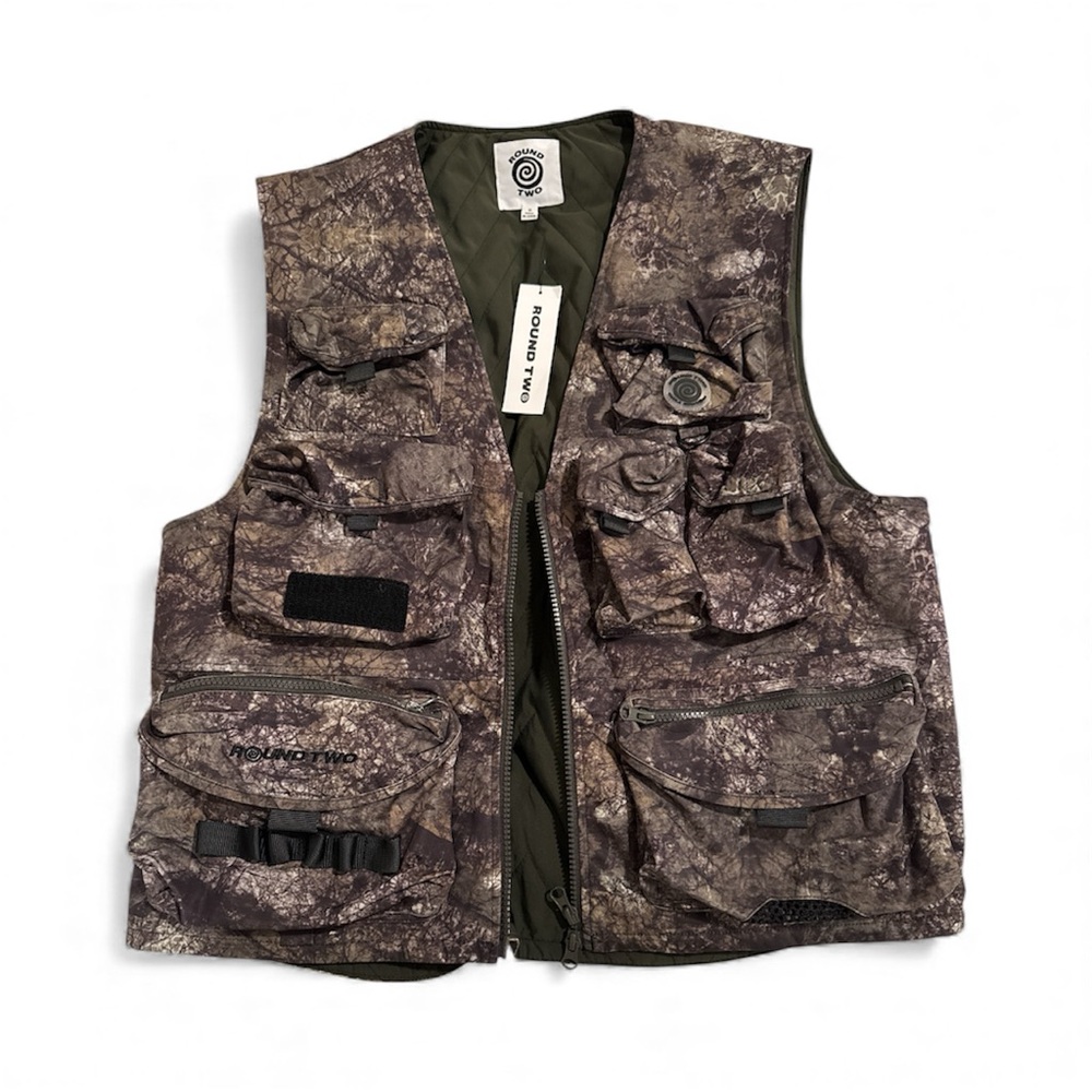 Round Two Camouflage Utility Vest size Small